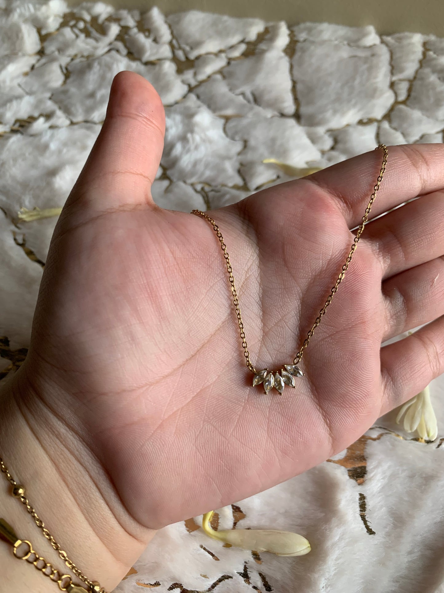 Dewdrop Charm Necklace