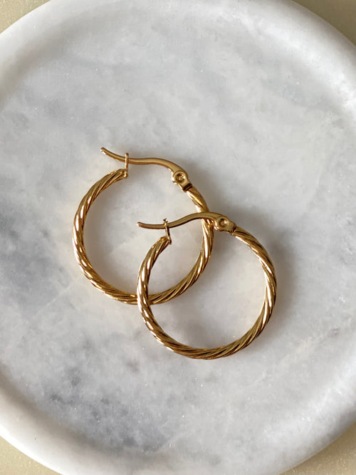 Twisted Rope Earring